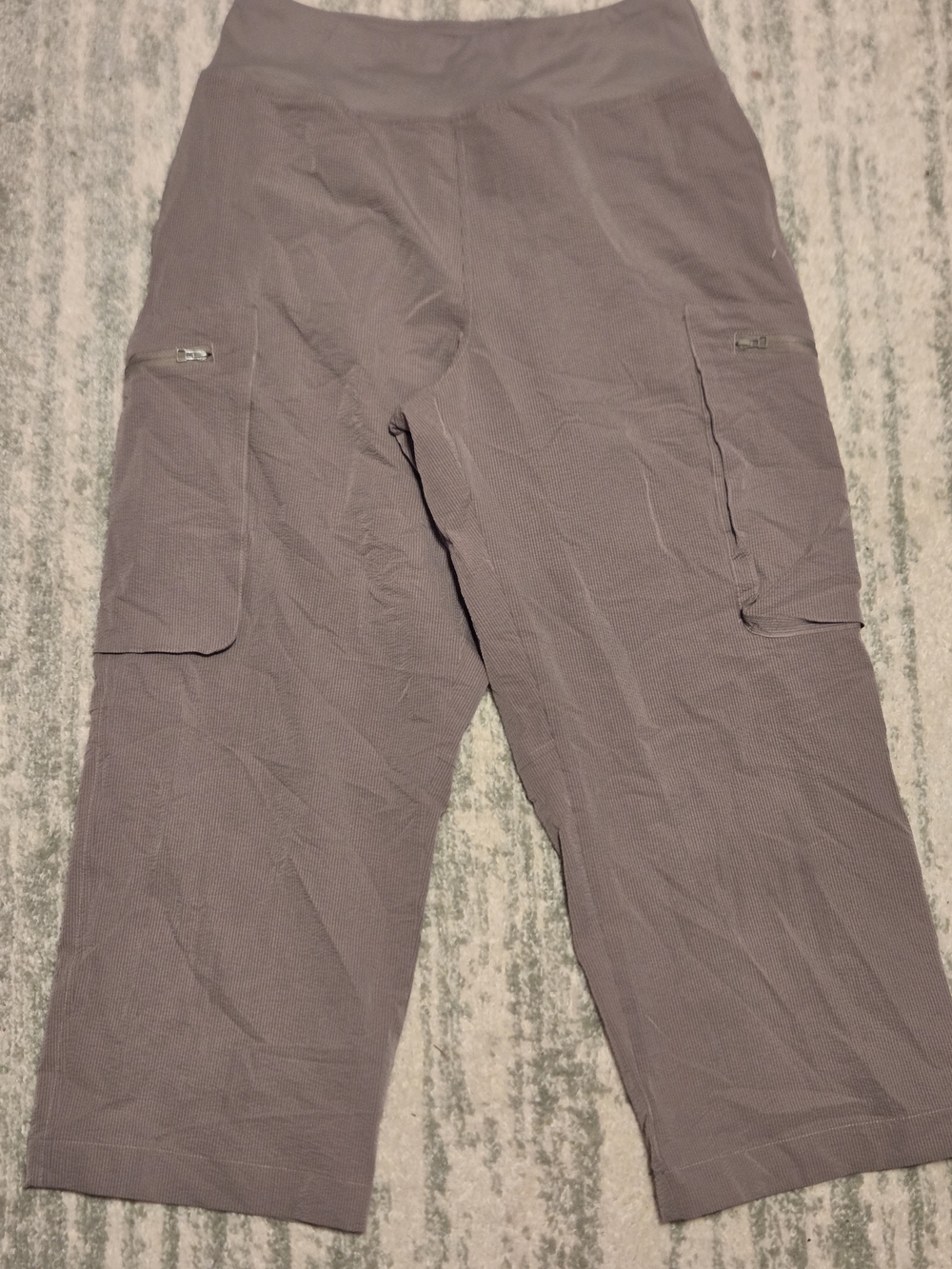 Sage Cargo Pants in Light Taupe Brown Size Medium